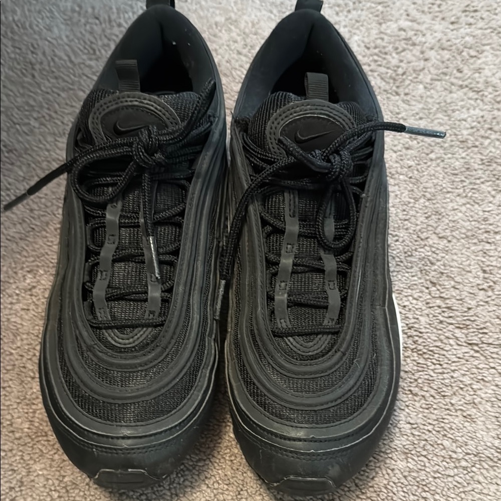 Nike Black Air Max 97 Sneakers Sleek Design